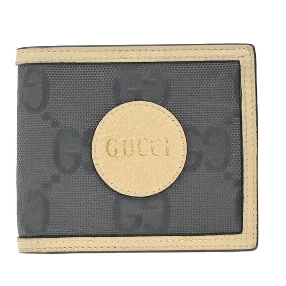 GUCCI GG Pattern Off The Grid Compact Wallet Canvas Leather Beige Gray 09EG261 - Picture 13 of 16